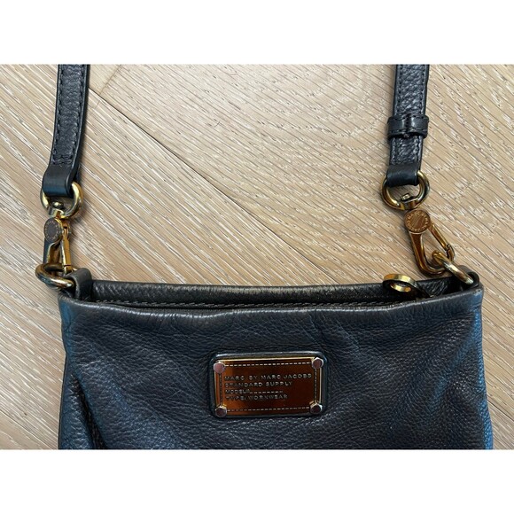 Marc By Marc Jacobs Small Classic Q Percy crossbody leather bag purse - Picture 11 of 12